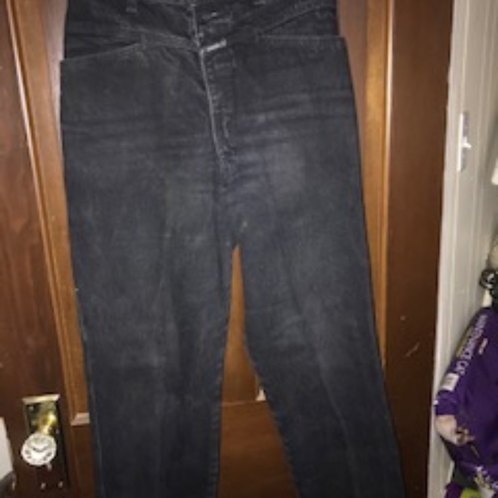 Vintage Women's Black Girbaud Jeans, size 8 medium